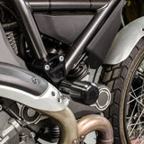 50-0615 Ducati Scrambler 2015-20 Frame Slider Kit - Woodcraft Technologies