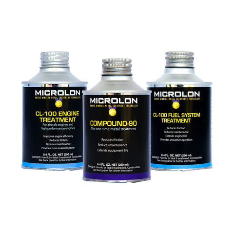 High Performance Motorcycle Engine Treatment Kit - (CL-100) 100-499cc 4-Stroke Engines